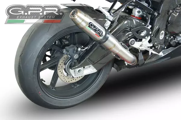 GPR Bmw S 1000 Rr 2015/16 Racing slip-on exhaust Deeptone Inox - Duell MP varaosat ja tarvikkeet - 111322 - 1