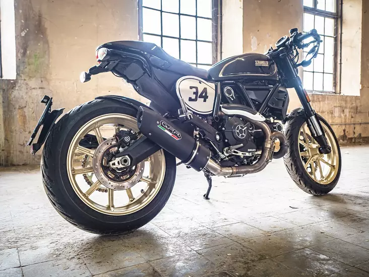 GPR Ducati Scrambler 800 2015/16 EC-Approv. slip-on exhaust catalized Furore Ne - Duell MP varaosat ja tarvikkeet - 111072 - 1