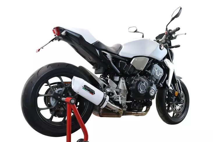 GPR Honda Cb 1000 R 2018-2020 e4 EC-Approv. slip-on exhaust Albus Evo4 - Duell MP varaosat ja tarvikkeet - 109702 - 1