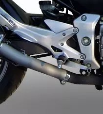 GPR Honda Cbf 500 2004/07 EC-Approv. slip-on exhaust catalized Satinox - Duell MP varaosat ja tarvikkeet - 111822 - 1