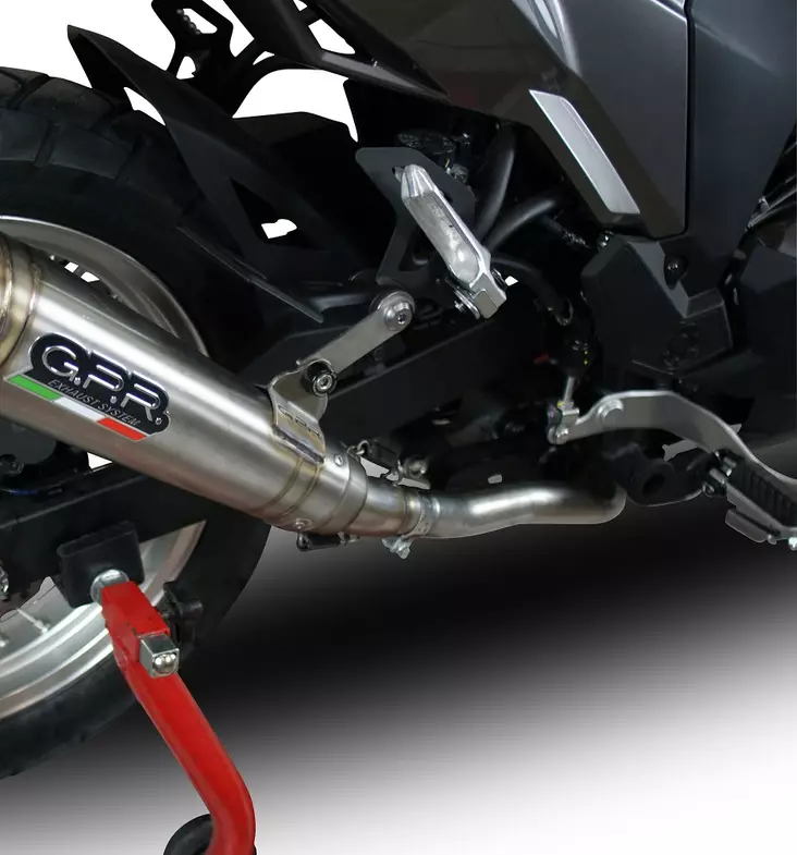 GPR Kawasaki Versys-X 300 2017/20 e4 EC-Approv. slip-on exhaust catalized Power - Duell MP varaosat ja tarvikkeet - 110022 - 1