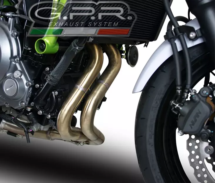 GPR Kawasaki Z 650 2021/2022 e5 EC-Approv. full line exhaust catalized Satinox - Duell MP varaosat ja tarvikkeet - 110092 - 1