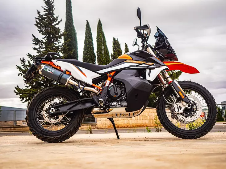 GPR Ktm Adventure 890 - 890 R Rally 2021/2022 e5 EC-Approv. slip-on exhaust Dua - Duell MP varaosat ja tarvikkeet - 109572 - 1
