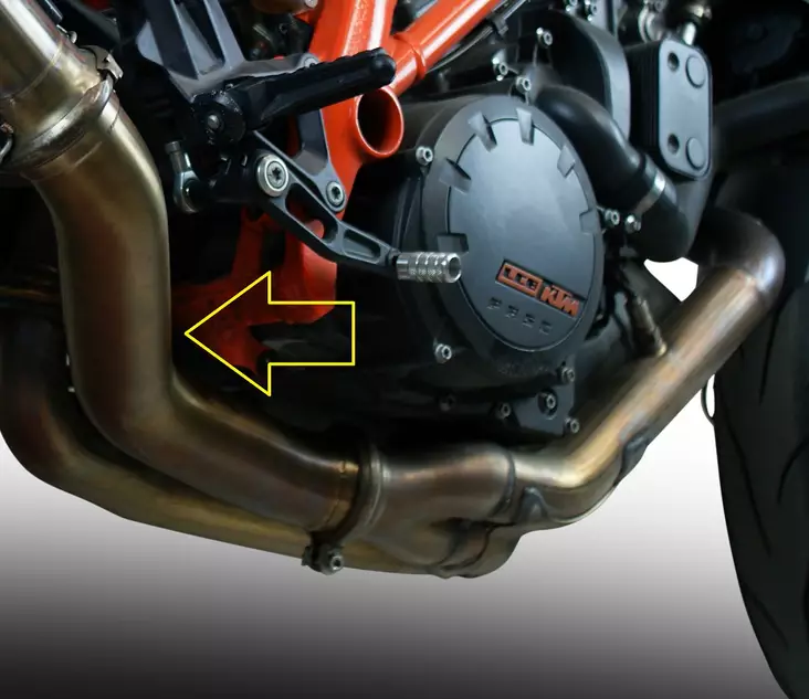GPR Ktm Superduke 1290 R 2014/16 e3 Decat pipe manifold Decatalizzatore - Duell MP varaosat ja tarvikkeet - 107082 - 1