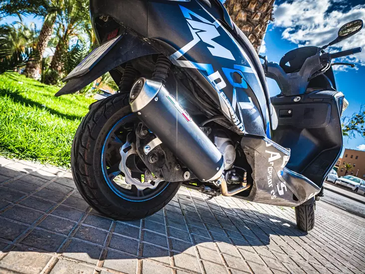 GPR Mbk Skyliner 250 1999/2006 EC-Approv. slip-on exhaust Evo4 Road - Duell MP varaosat ja tarvikkeet - 106052 - 1