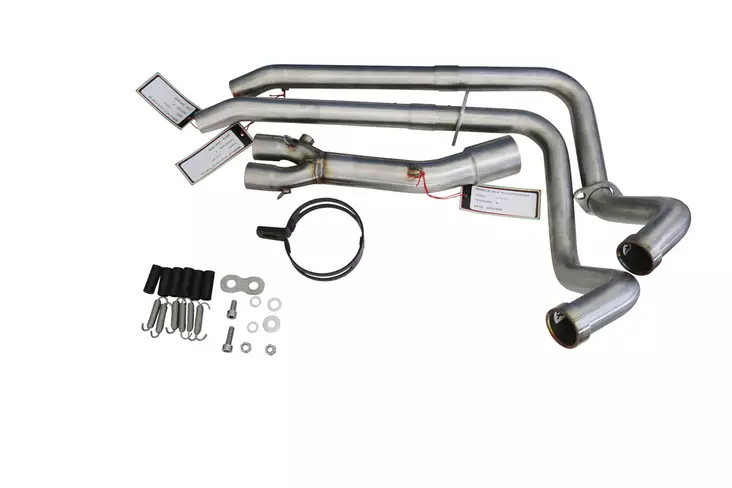 GPR Yamaha Mt-07 2014/2016 e3 EC-Approv. full line exhaust Satinox - Duell MP varaosat ja tarvikkeet - 105202 - 1