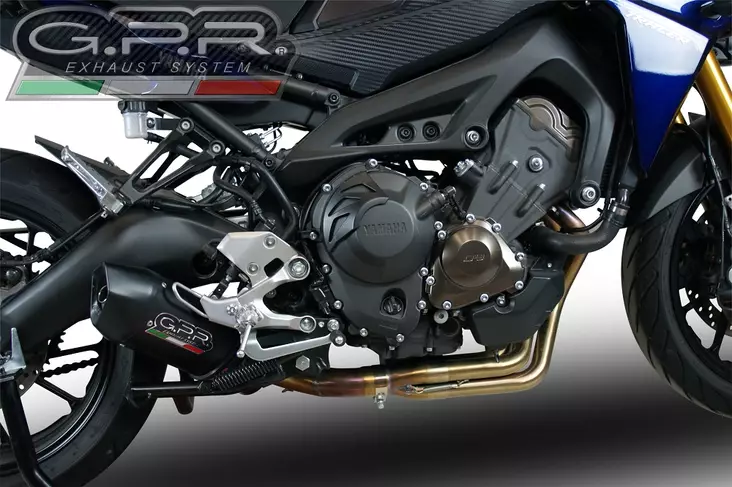GPR Yamaha Mt-09 Tracer Fj-09 Tr 2015/16 e3 EC-Approv. full line exhaust Furore - Duell MP varaosat ja tarvikkeet - 110452 - 1