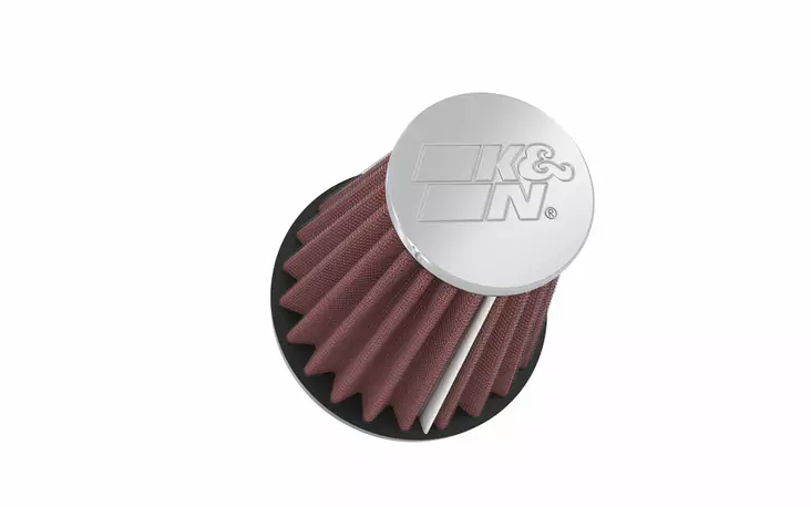 K&N Universal Clamp-On Air Filter 2-1/4"Flg 3-1/2"B 2"T 4"H - Duell MP varaosat ja tarvikkeet - 128002 - 1