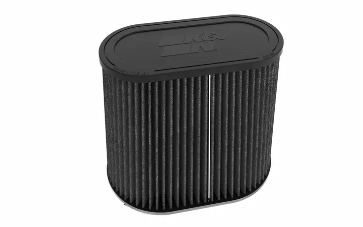 K&N Universal Clamp-On Air Filter 3"Dual Flg 9" X 6" B 7-3/8" X 3-5/8" T 7-3/ - Duell MP varaosat ja tarvikkeet - 127962 - 1