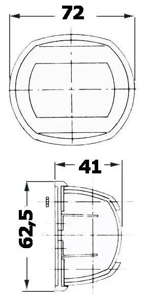 Kulkuvalo Compact 12 RST - vihreä - Duell venetarvikkeet - 7472 - 1