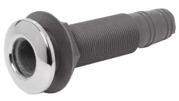 Läpivienti musta muovi 2"1/4 mm 38 w/b-v - Duell venetarvikkeet - 6812 - 1