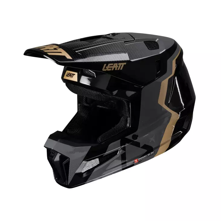 Leatt Helmet Kit Moto 3.5 Jr V25 Black L 53-54cm - Duell ajovarusteet - 45582 - 1