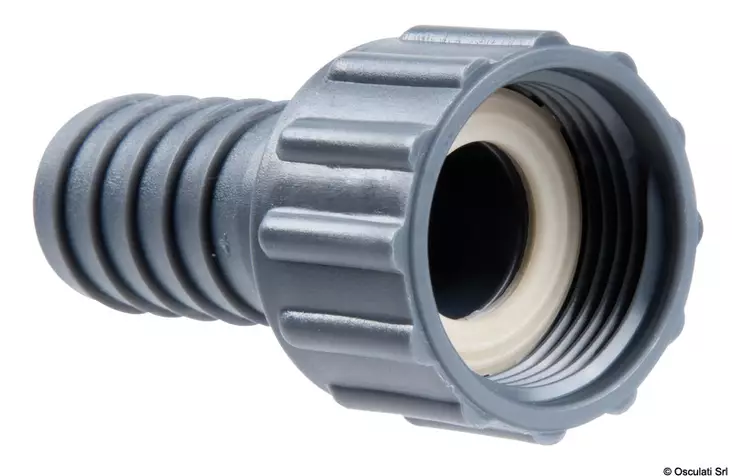 Letkuliitin suora naaras 3/4" x 19mm - Duell venetarvikkeet - 6782 - 1