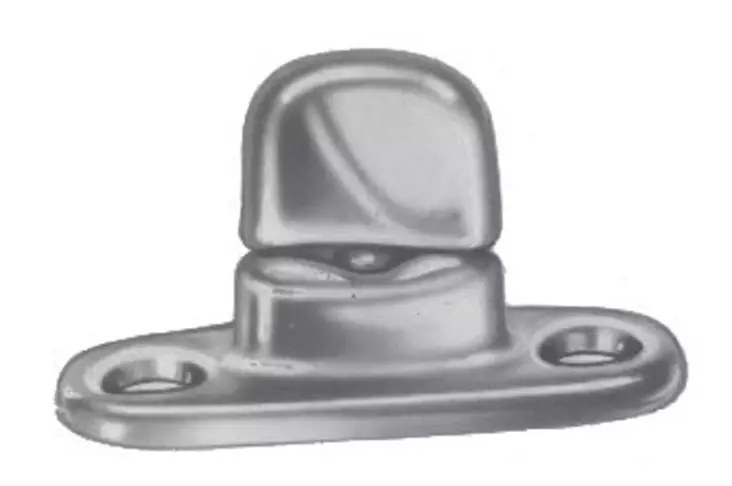 Marinetech Kuomunkiinnike niklattu 17.3mm - Duell venetarvikkeet - 136052 - 1