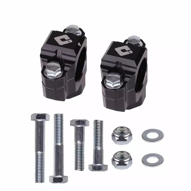 ODI MACHINED MX BAR MOUNTS 1-1/8” "Drop-In" Style-Black BLACK Machined - Duell MP varaosat ja tarvikkeet - 53752 - 1