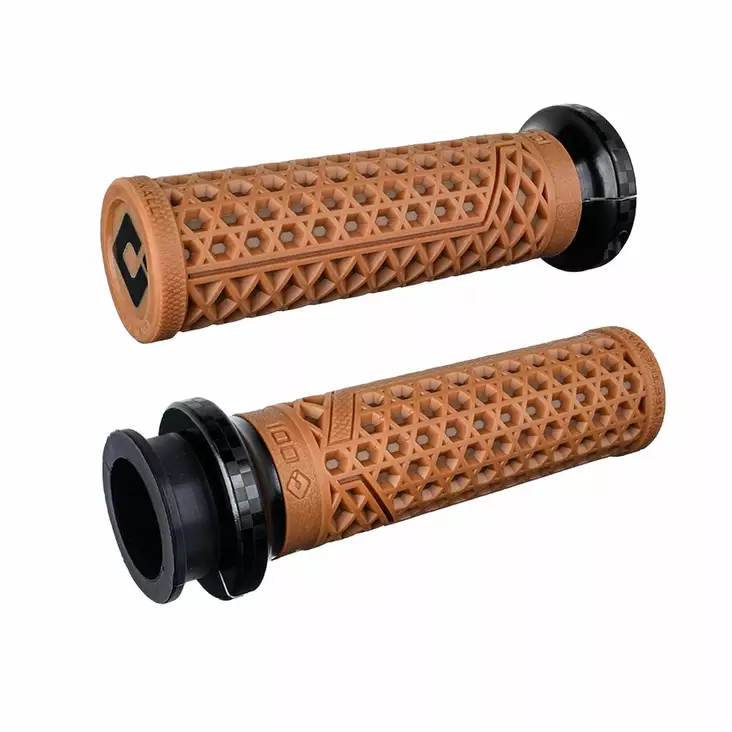 ODI Street Grips V-TWIN Lock-On VANS Signature-Indian TBW GUM RUBBER/Black Che - Duell MP varaosat ja tarvikkeet - 53162 - 1