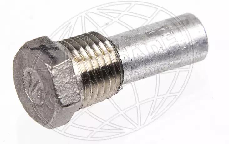 Orbitrade jäähdytysanodi 1/4 x 19mm D2-D17.2001-2003 - Duell venetarvikkeet - 137752 - 1
