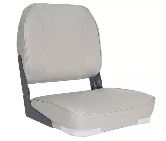 OS DELUXE FOLD DOWN SEAT UPHOLSTERED GREY - Duell venetarvikkeet - 132312 - 1