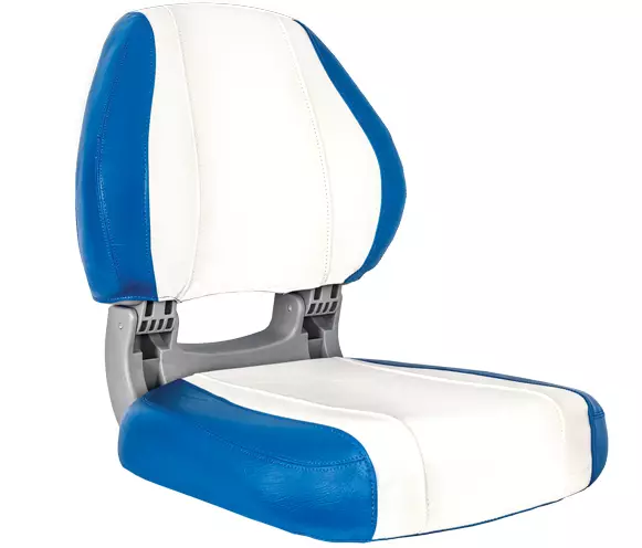 OS SIROCCO FOLDING SEAT - BLUE/WHITE - Duell venetarvikkeet - 132412 - 1