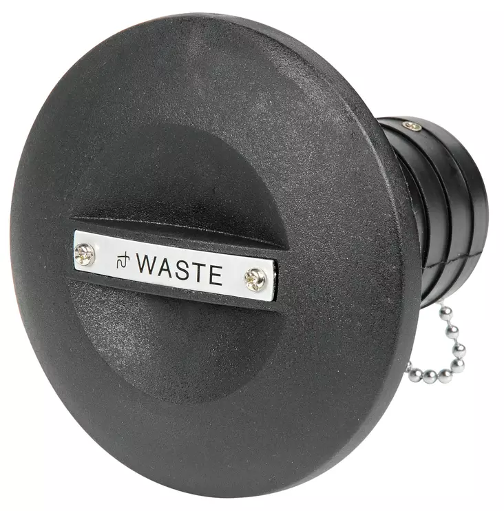Osculati kansiruuvike nylon WASTE 38mm - Duell venetarvikkeet - 5542 - 1