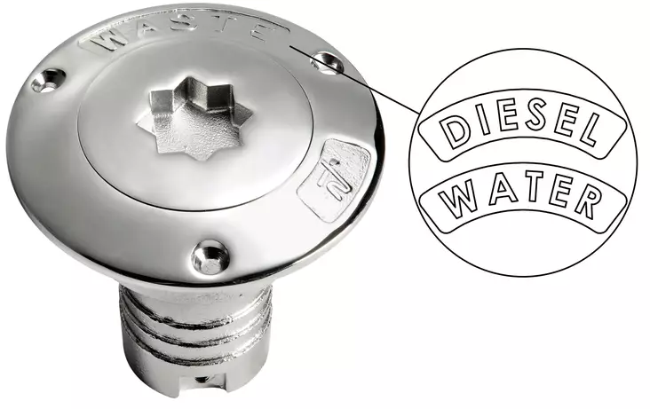 Osculati kansiruuvike RST WATER 38mm - Duell venetarvikkeet - 5582 - 1