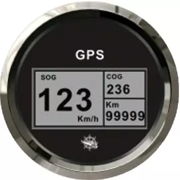 Osculati Nopeusmittari GPS 12/24V - Duell venetarvikkeet - 5762 - 1