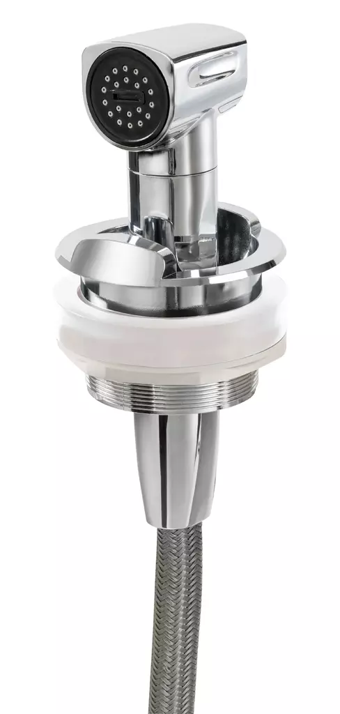Osculati Saturn shower w/horizontal mixer chromed - Duell venetarvikkeet - 6572 - 1
