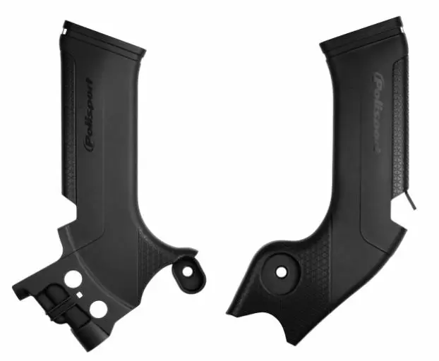 Polisport frame protector Kawasaki KX250F 21-24 KX450F 19-23 Black (11) - Duell MP varaosat ja tarvikkeet - 129182 - 1