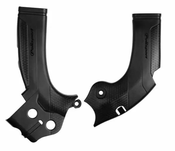 Polisport frame protector Yamaha YZ250F(14-18) YZ450F(14-17) Black (11) - Duell MP varaosat ja tarvikkeet - 129212 - 1