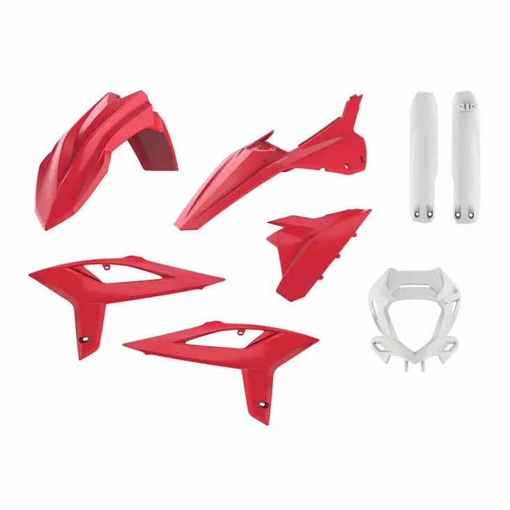 Polisport Full enduro kit w/ mask Beta RR (20-22) oem racing (1) - Duell MP varaosat ja tarvikkeet - 129582 - 1