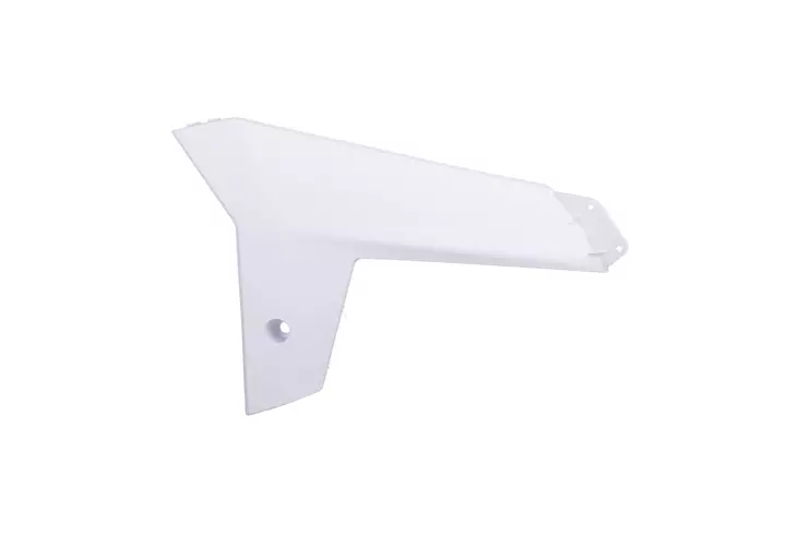 Polisport lower radiator scoops Gas Gas EC125 12-15 EC-E 250/300 12-17 white - Duell MP varaosat ja tarvikkeet - 129202 - 1