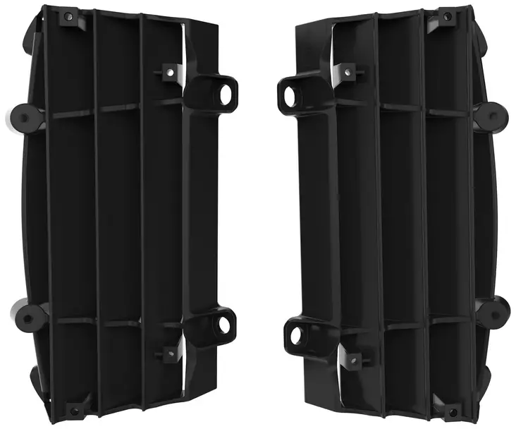 Polisport Radiator Louvers KTM/Husqvarna SX/F 16-22 EXC/F 17-23 Black (24) - Duell MP varaosat ja tarvikkeet - 129992 - 1