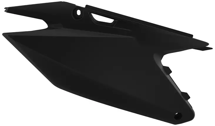 Polisport Side Panels RM125/250 (01-08) restyl (19) Black (5) - Duell MP varaosat ja tarvikkeet - 130662 - 1