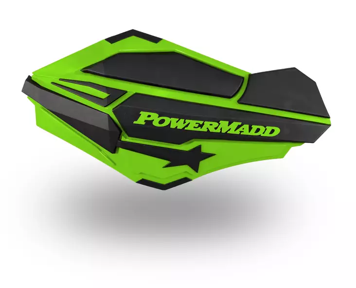 Powermadd Käsisuojat Sentinel Kawasaki Vihreä/musta - Duell MK varaosat ja tarvikkeet - 23682 - 1