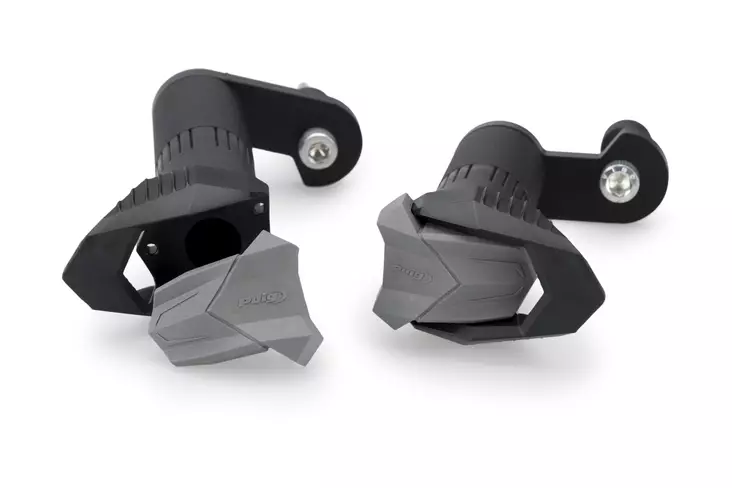 Puig Crash Pads R19 Aprilia Rs457 24' C/Black - Duell MP varaosat ja tarvikkeet - 95592 - 1