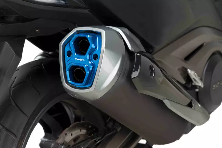 Puig End Tube For Exhaust Escape Kymco Ak550 17' C/Blue - Duell MP varaosat ja tarvikkeet - 90962 - 1
