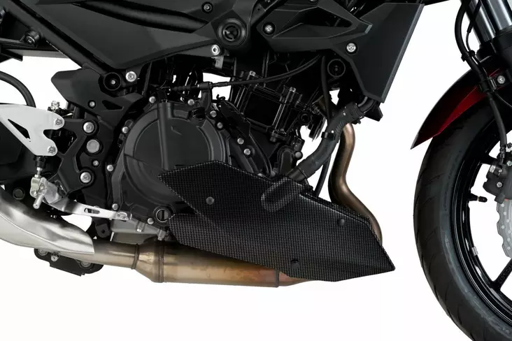 Puig Engine Spoiler Kawasaki Z400 19'- C/Carbon Look - Duell MP varaosat ja tarvikkeet - 94252 - 1