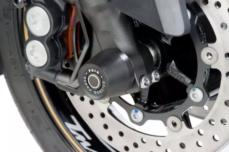 Puig Fork Sliders Honda Crossrunner 15-18'C/Black - Duell MP varaosat ja tarvikkeet - 90552 - 1
