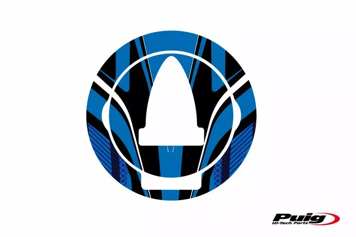 Puig Fuel Cap Cover Radical Aprilia C/Blue - Duell MP varaosat ja tarvikkeet - 93062 - 1