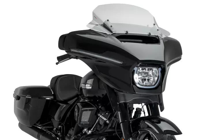 Puig High-Road Touring Screen Harley Davidson Road Glid - Duell MP varaosat ja tarvikkeet - 95962 - 1
