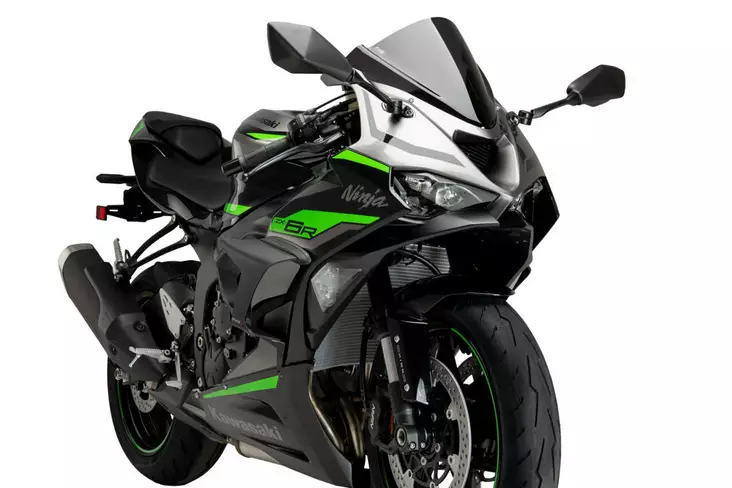 Puig Kit Of Wings Race Kawasaki ZX-6R 24' C/Matt Black - Duell MP varaosat ja tarvikkeet - 96942 - 1