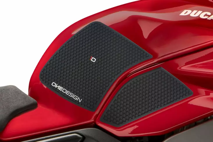 Puig Lateral Tank Pads Ducati C/Black - Duell MP varaosat ja tarvikkeet - 99632 - 1