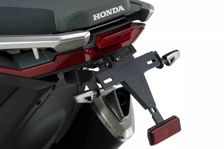 Puig License Support Honda X-Adv 17-18''- C/Black - Duell MP varaosat ja tarvikkeet - 90732 - 1