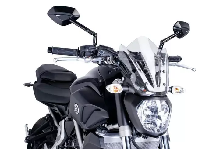 Puig New Gen Sport Screen Yamaha Mt07 14'-17' C/Clear - Duell MP varaosat ja tarvikkeet - 91942 - 1