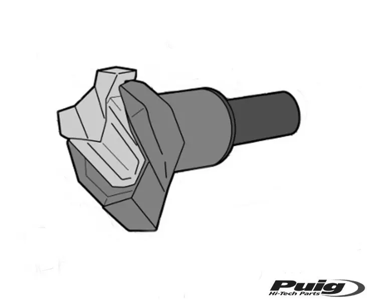Puig Pair Pucks Nylon+Caps Mod. R19 De 85Mm M10 - Duell MP varaosat ja tarvikkeet - 94942 - 1