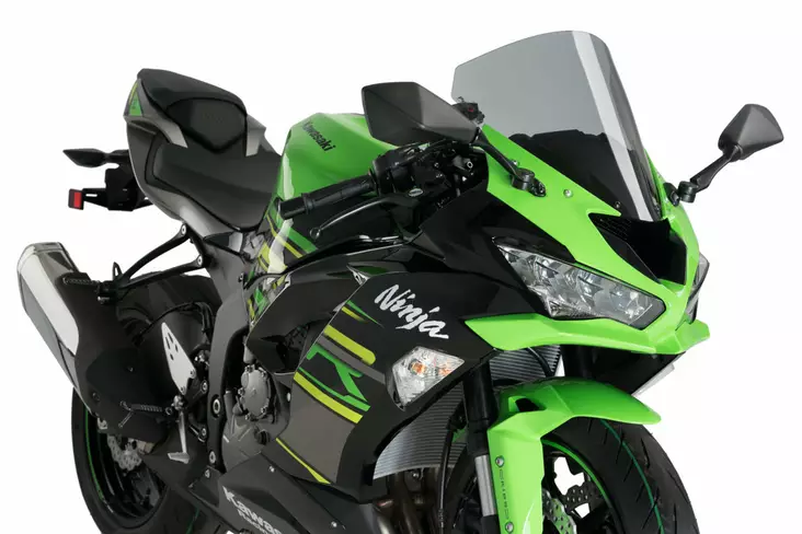 Puig R-Racer Screen Kawasaki Zx-6R 19' C/Smoke - Duell MP varaosat ja tarvikkeet - 95102 - 1