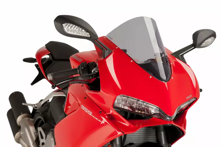 Puig Racing Screen Ducati 959-1299 Panigale/S C/Smoke - Duell MP varaosat ja tarvikkeet - 91112 - 1