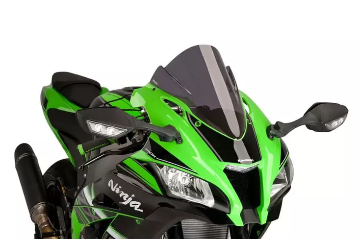 Puig Racing Screen Kawasaki Zx-10R/Rr 16'-18'C/Dark Smo - Duell MP varaosat ja tarvikkeet - 90492 - 1