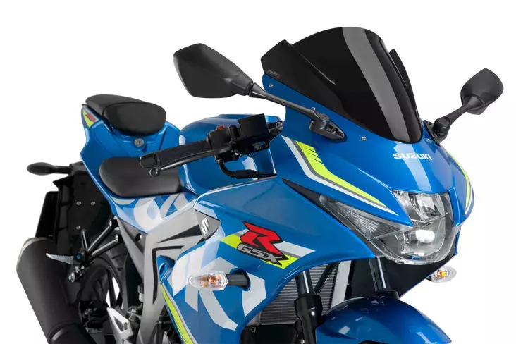 Puig Racing Screen Suzuki Gsx-R125 17- C/Black - Duell MP varaosat ja tarvikkeet - 90012 - 1