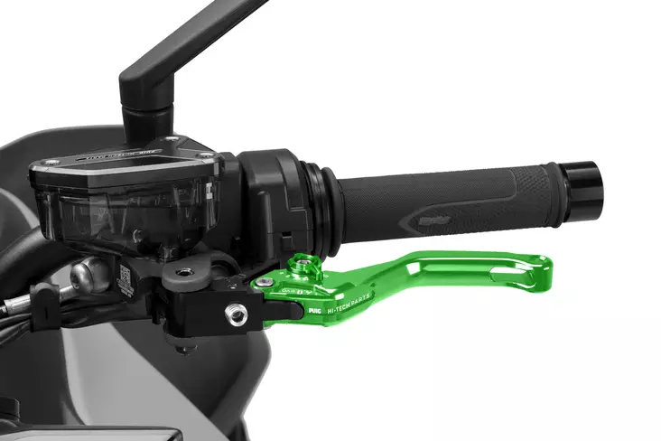 Puig Short Clutch Lever 4.0 C/Green Selector C/Green - Duell MP varaosat ja tarvikkeet - 94052 - 1